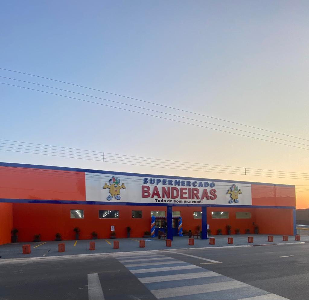 Supermercado Bandeiras inaugura sua 1ª Loja Filial